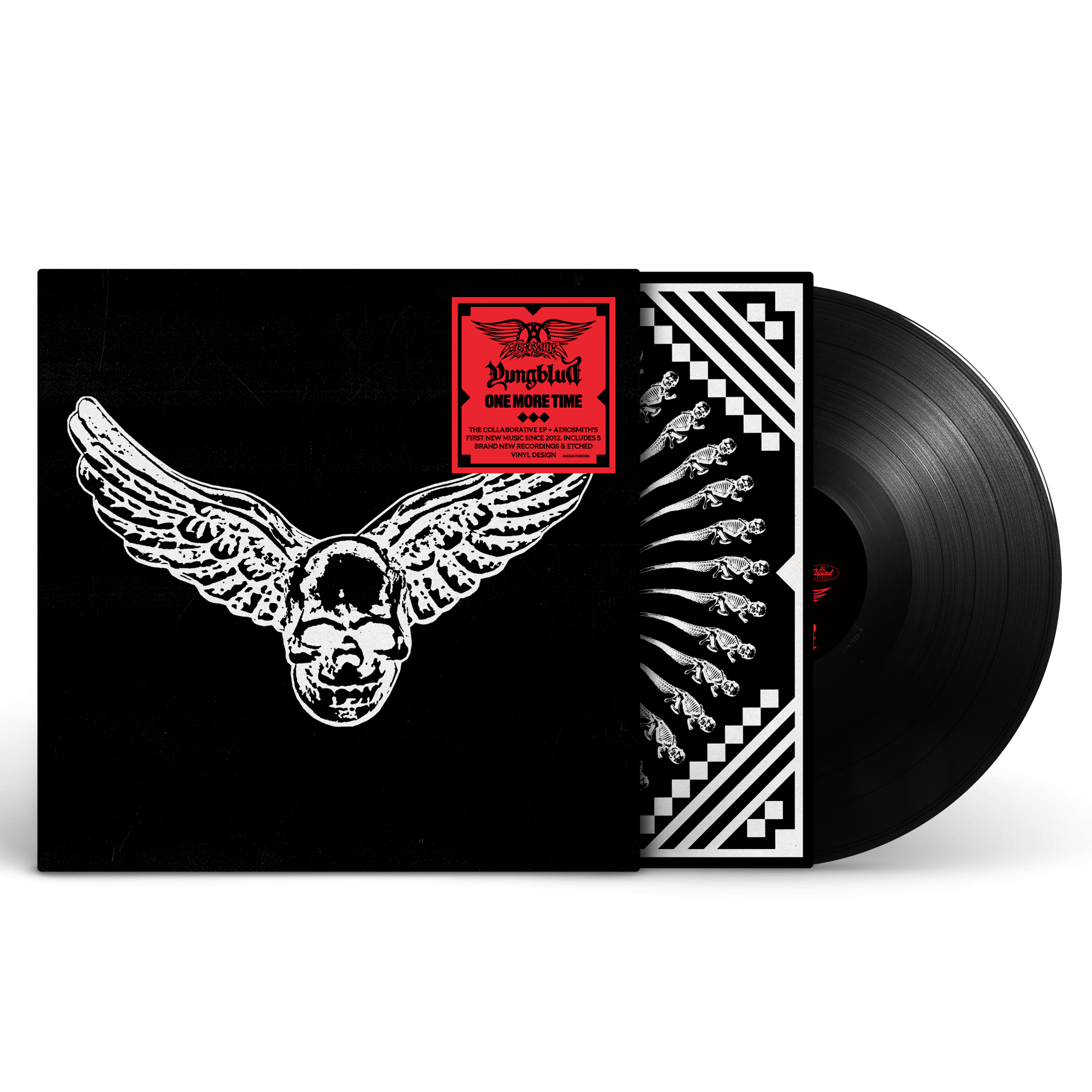Aerosmith & YUNGBLUD - One More Time - Black Vinyl - The Circle