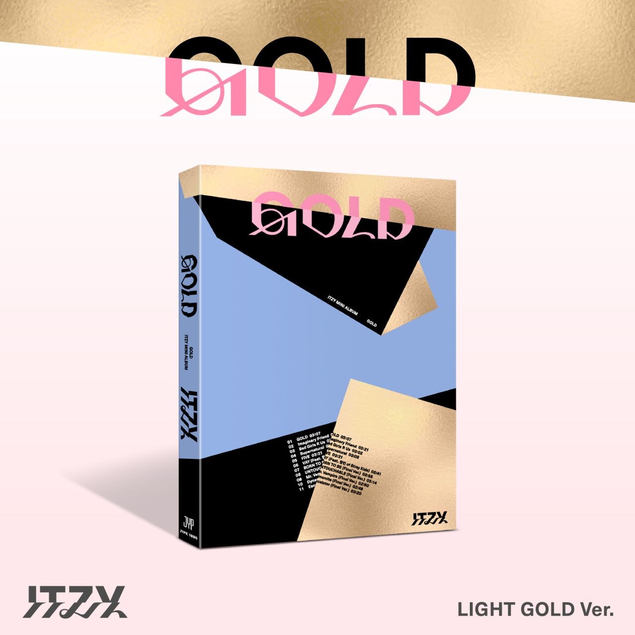 ITZY GOLD Album [LIGHT GOLD ver.]+Pre Order Benefits+BolsVos Exclusive K-POP Inspired Digital Merches