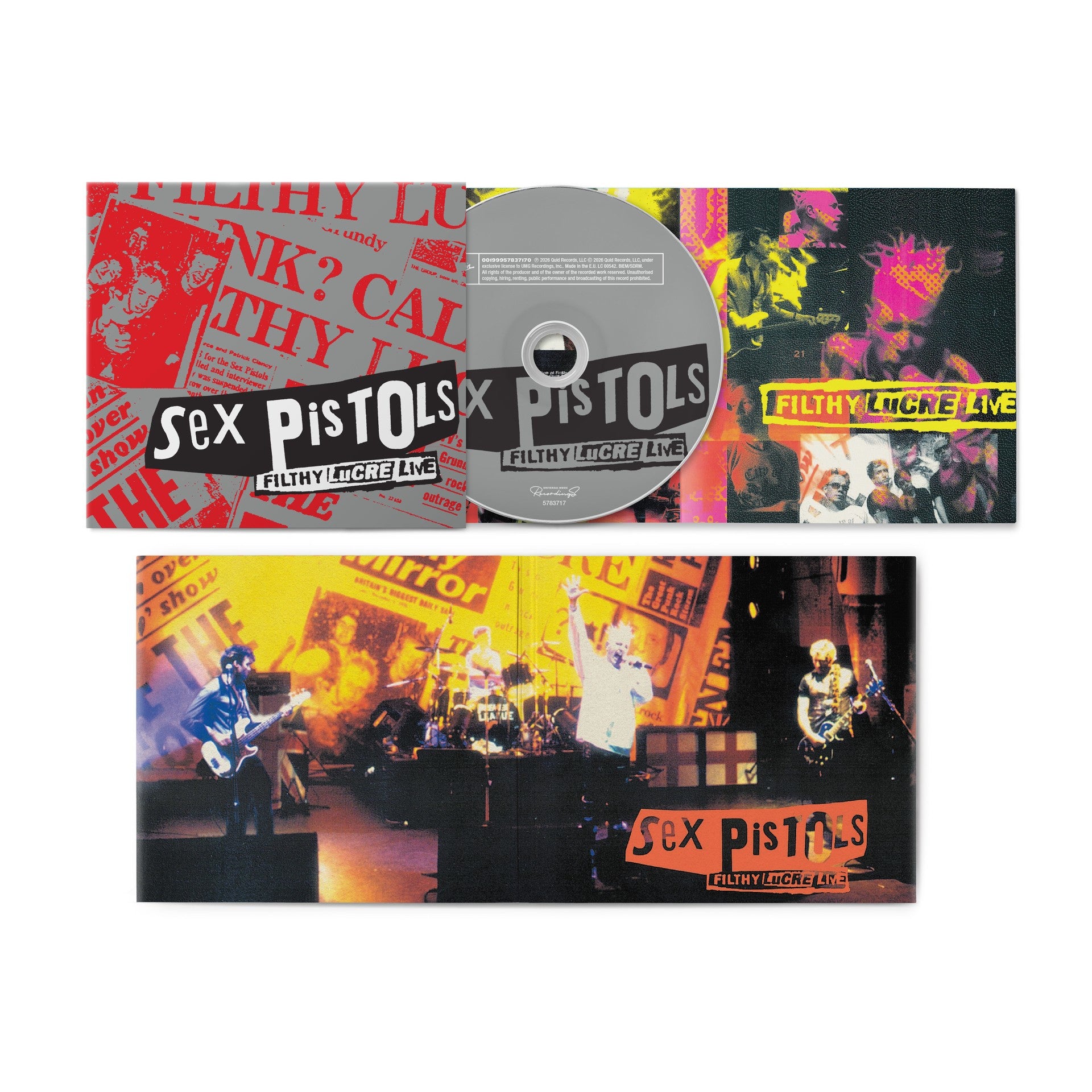 【※SEX PISTOLS✨FILTHY LuCRE LIVE✨パンフレット】 Filthy Lucre Live (30th Anniversary) - The Circle