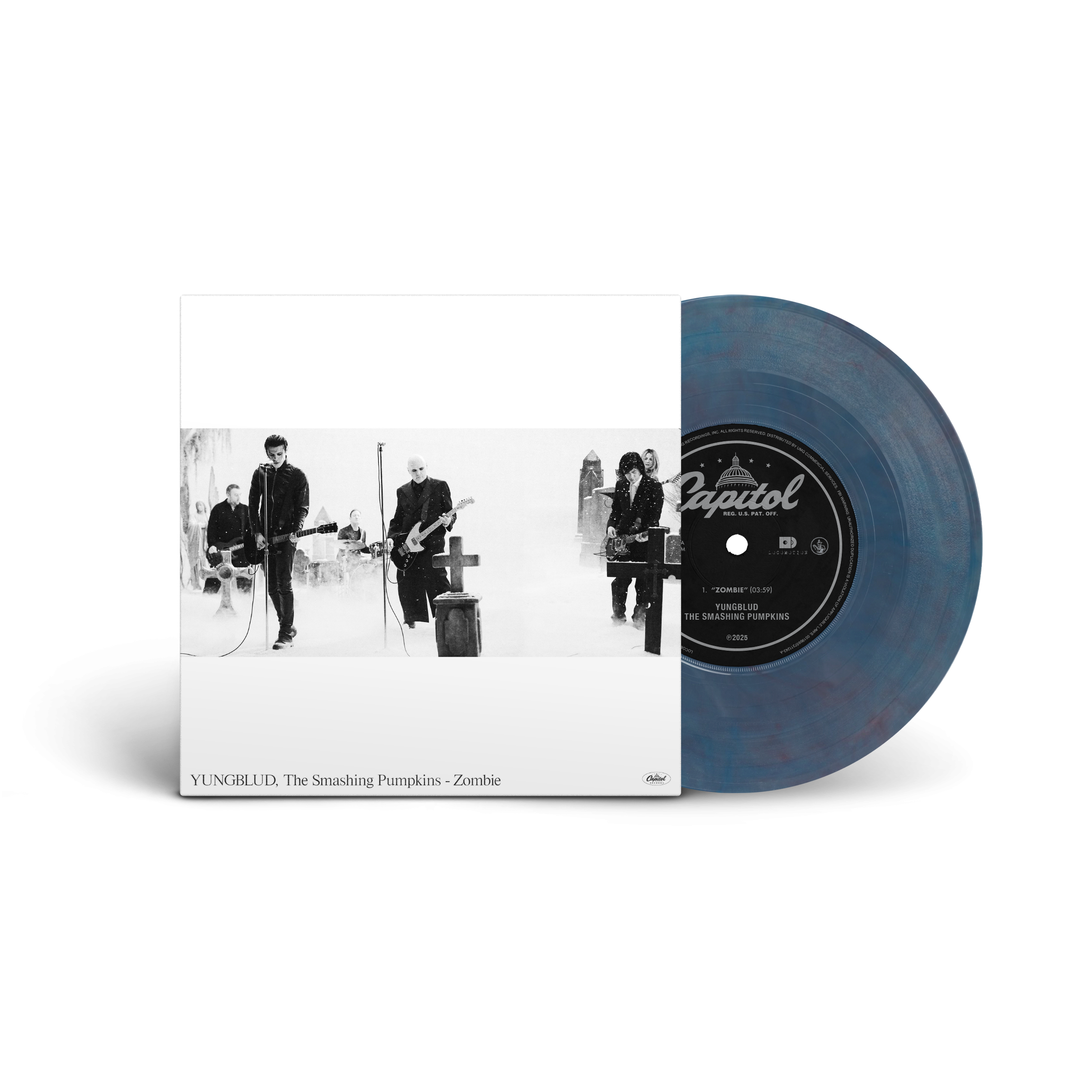 Yungblud, The Smashing Pumpkins – Zombie Blue Marble 7” Vinyl