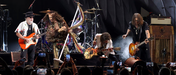 Aerosmith auf der Bühne