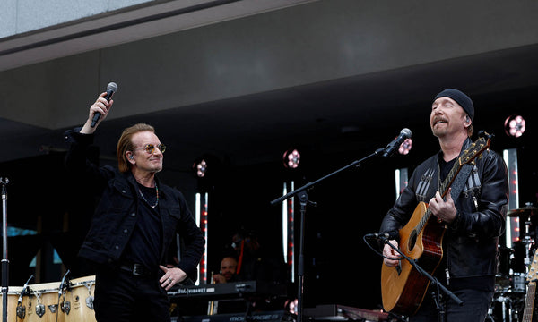 Bono und The Edge spielen für Obama