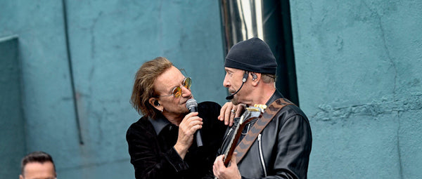 Bono und The Edge live
