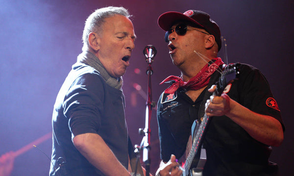 Tom Morello und Bruce Springsteen auf der Bühne