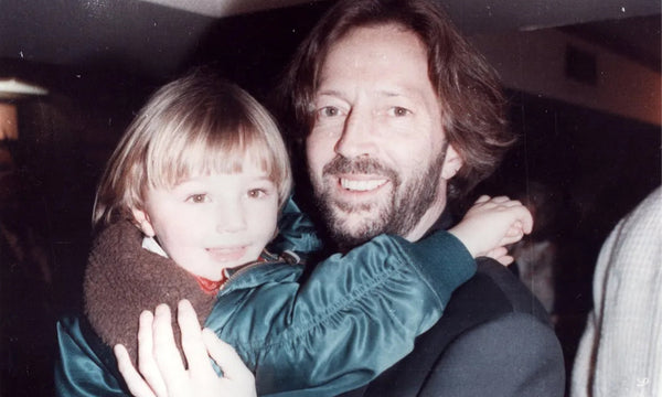 Eric Clapton mit Sohn