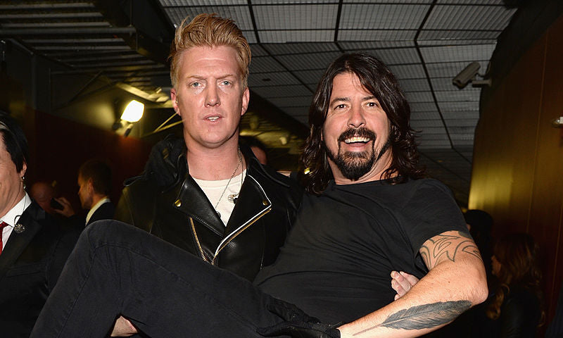 Josh Homme und Dave Grohl