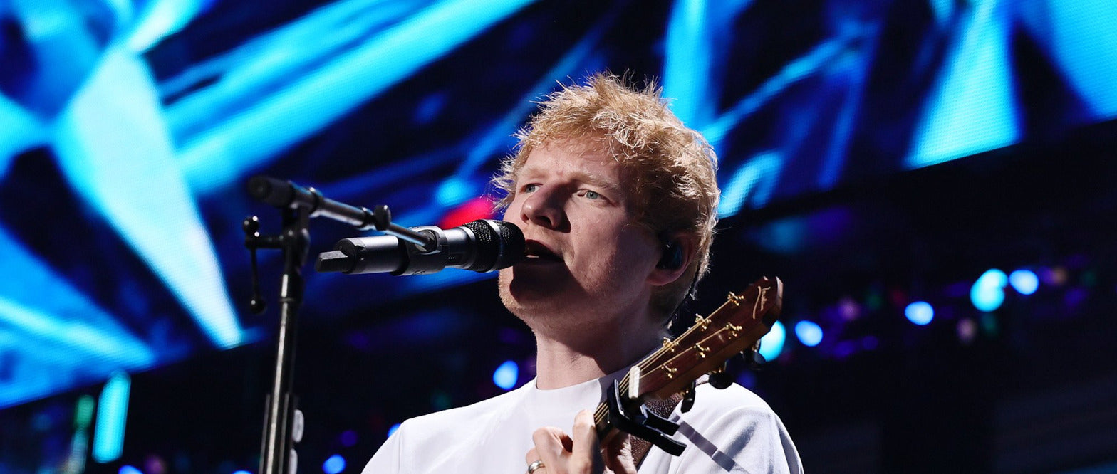 Ed Sheeran auf der Bühne