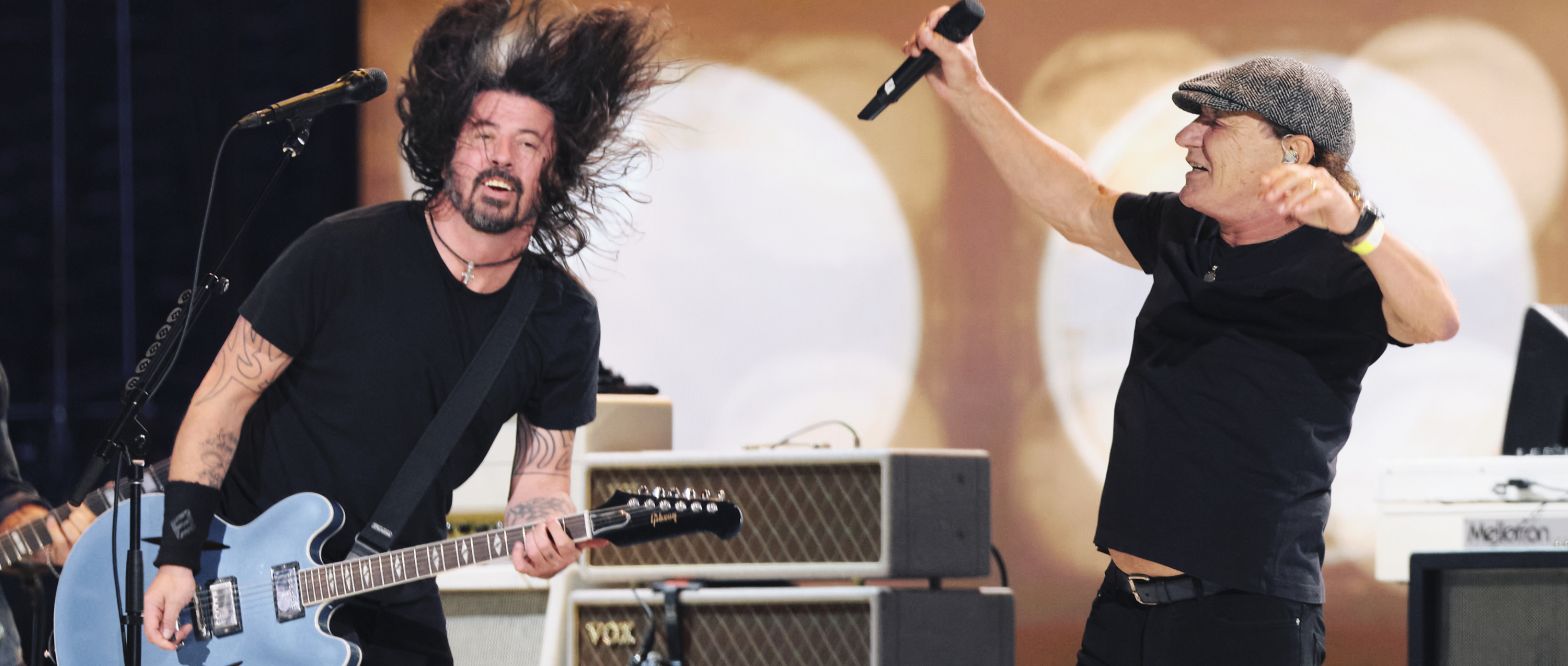 Dave Grohl und AC/DC