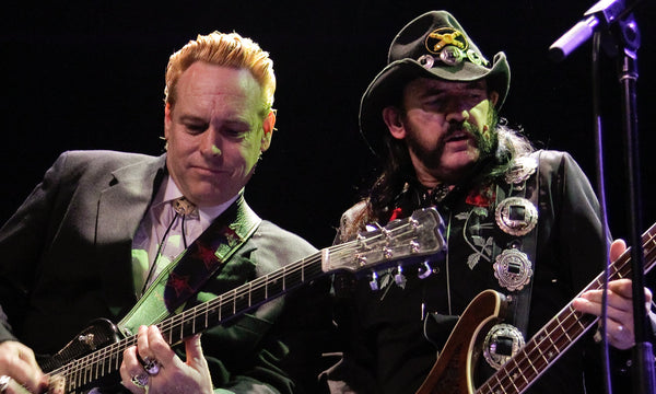 Danny B. Harvey und Lemmy Kilmister von HeadCat live