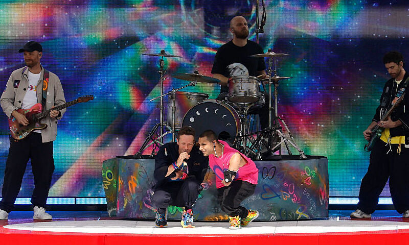 Coldplay live mit Emmanuel Kelly