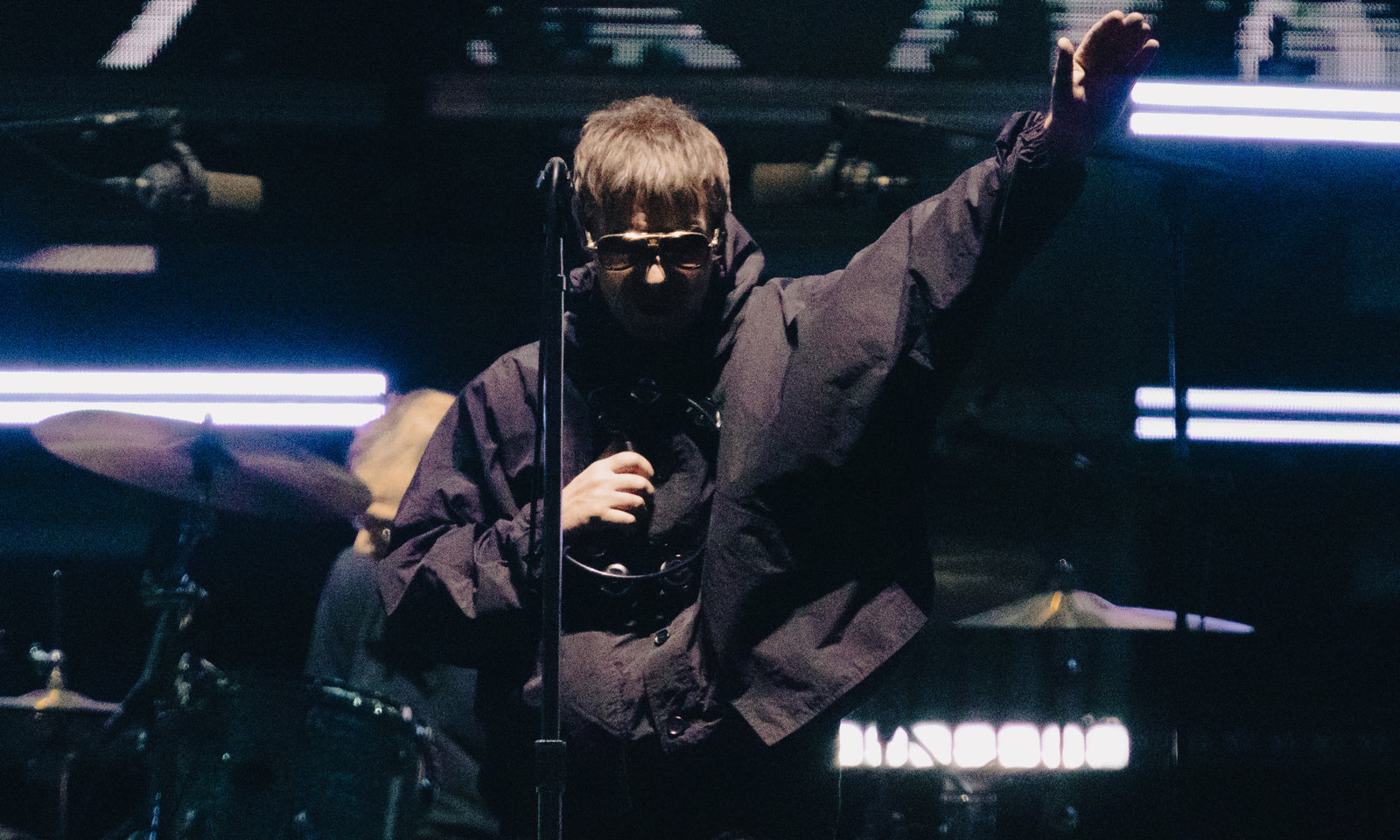 Liam Gallagher von Oasis live