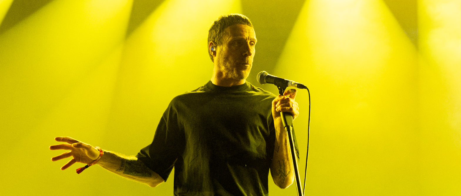 Jason Williamson von Sleaford Mods live