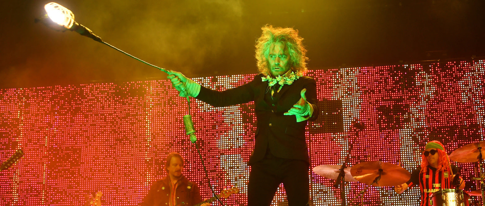 Wayne Coyne von The Flaming Lips live