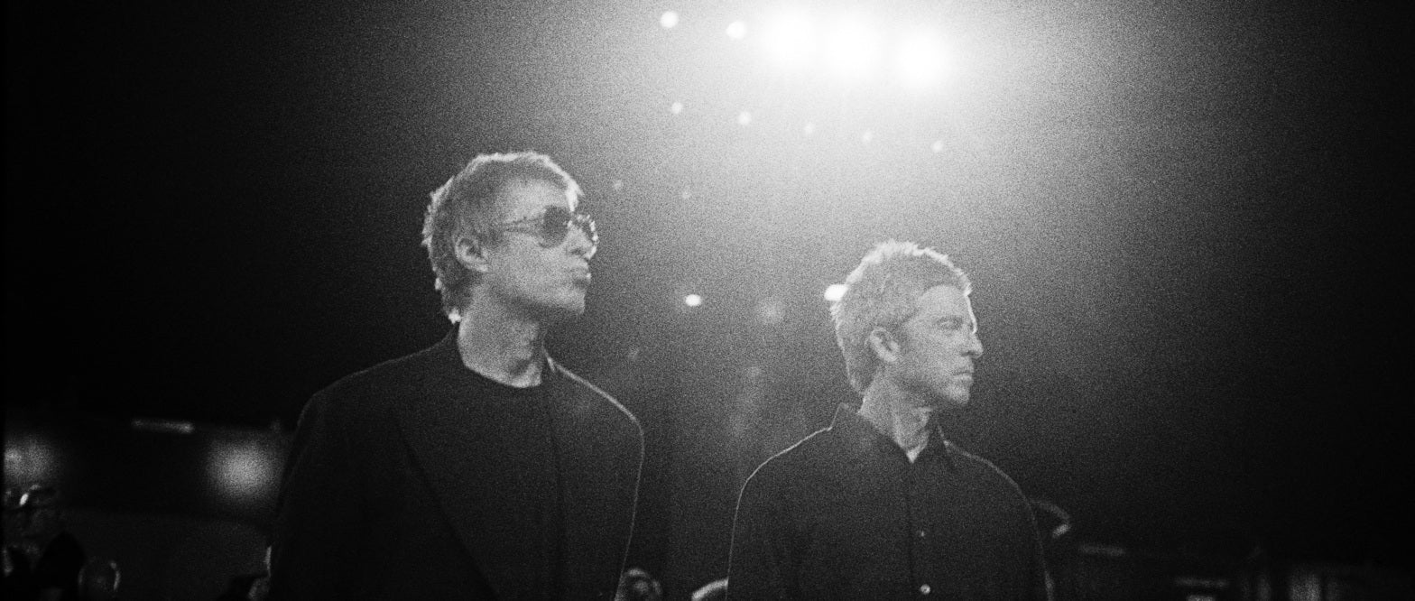 Liam und Noel Gallagher von Oasis bei ihrer Filmpremiere