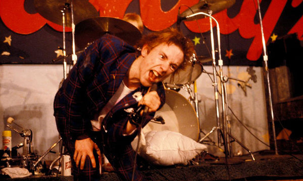 Das Foto zeigt Johnny Rotten