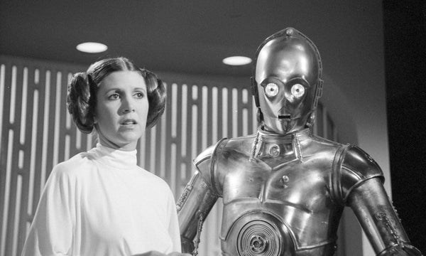 Prinzessin Leia und C-3PO in Star Wars