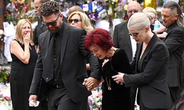 Sharon, Jack und Kelly Osbourne trauern