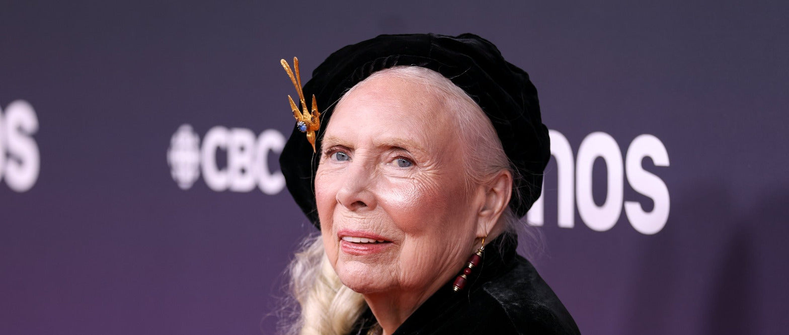 Joni Mitchell au dem Red Carpet