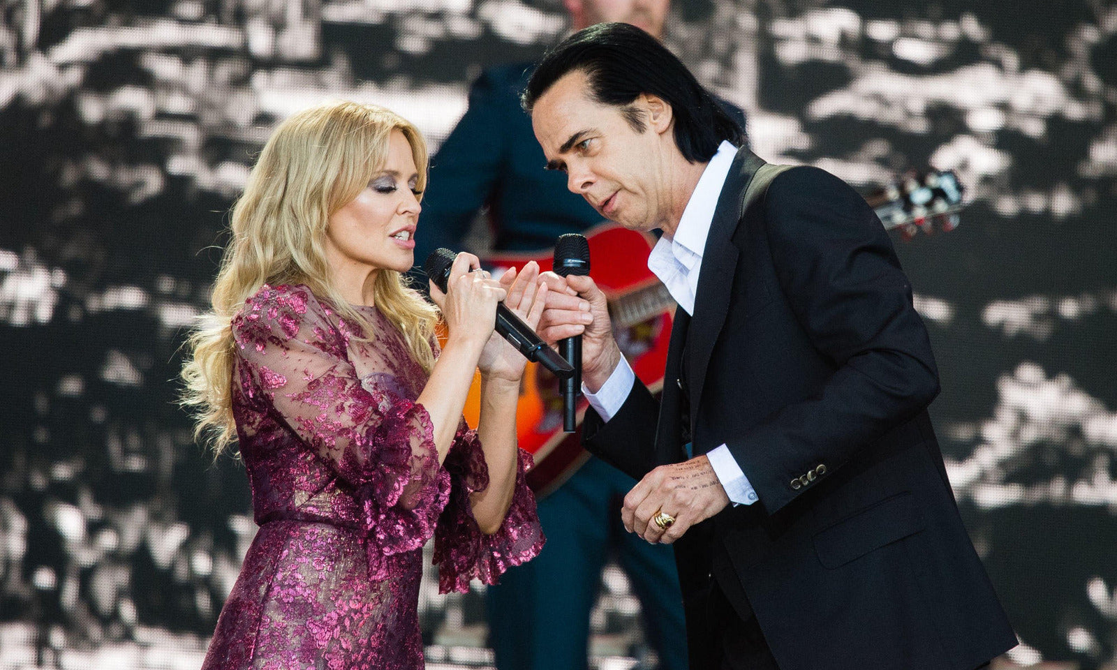 Kylie Minogue und Nick Cave beim Duett