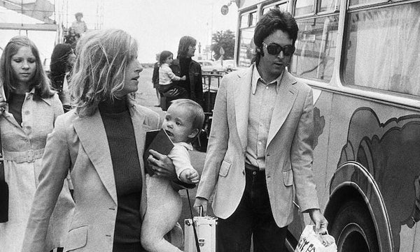 Paul McCartney auf Tour mit Wings
