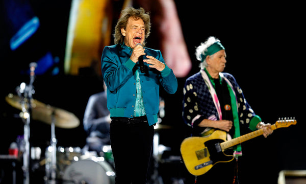 Mick Jagger und Keith Richards auf der Bühne
