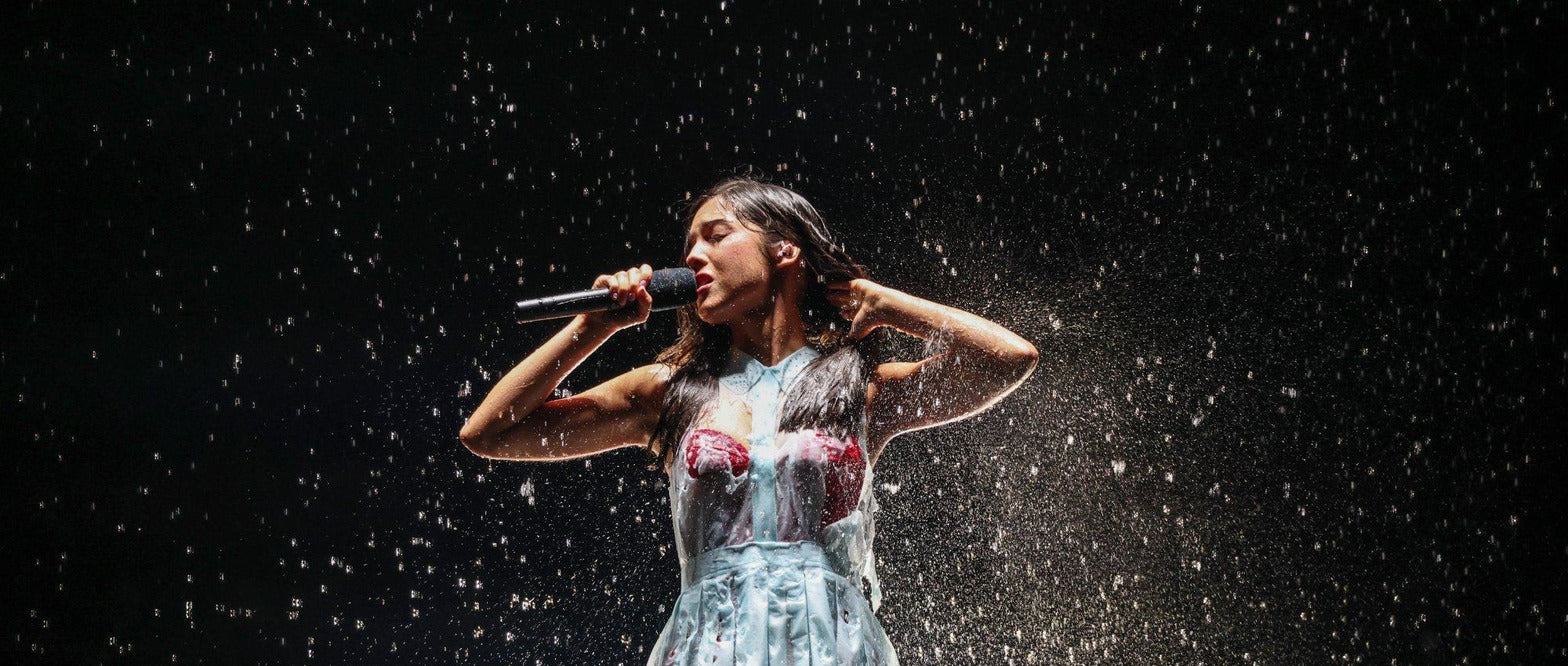 Olivia Rodrigo on stage