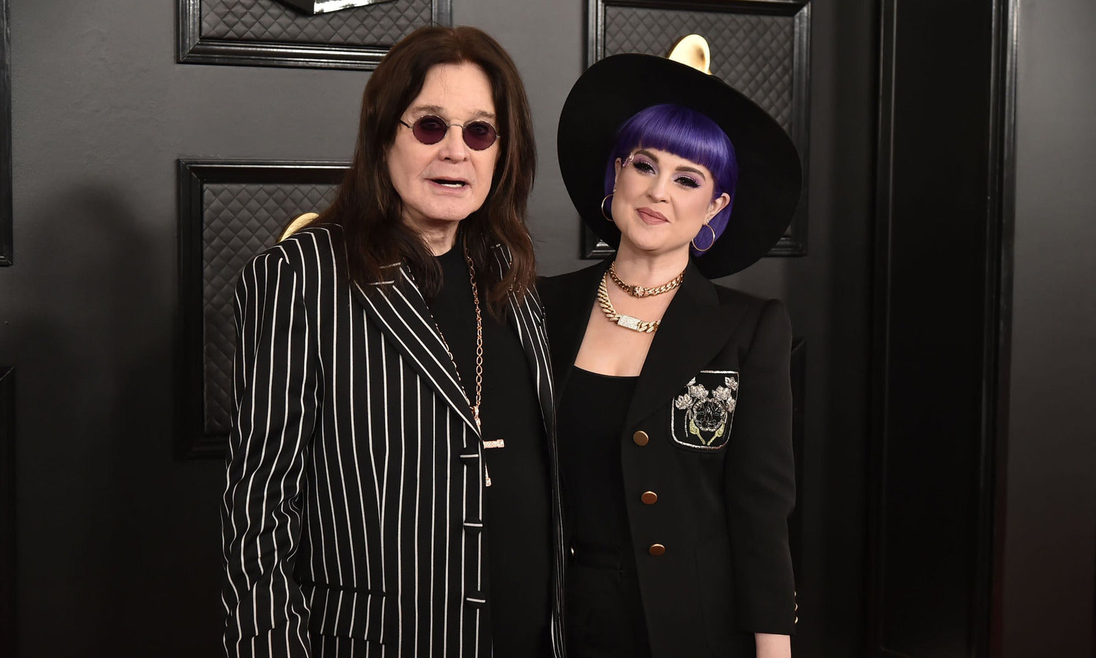 Ozzy und Kelly Osbourne auf dem Red Carpet