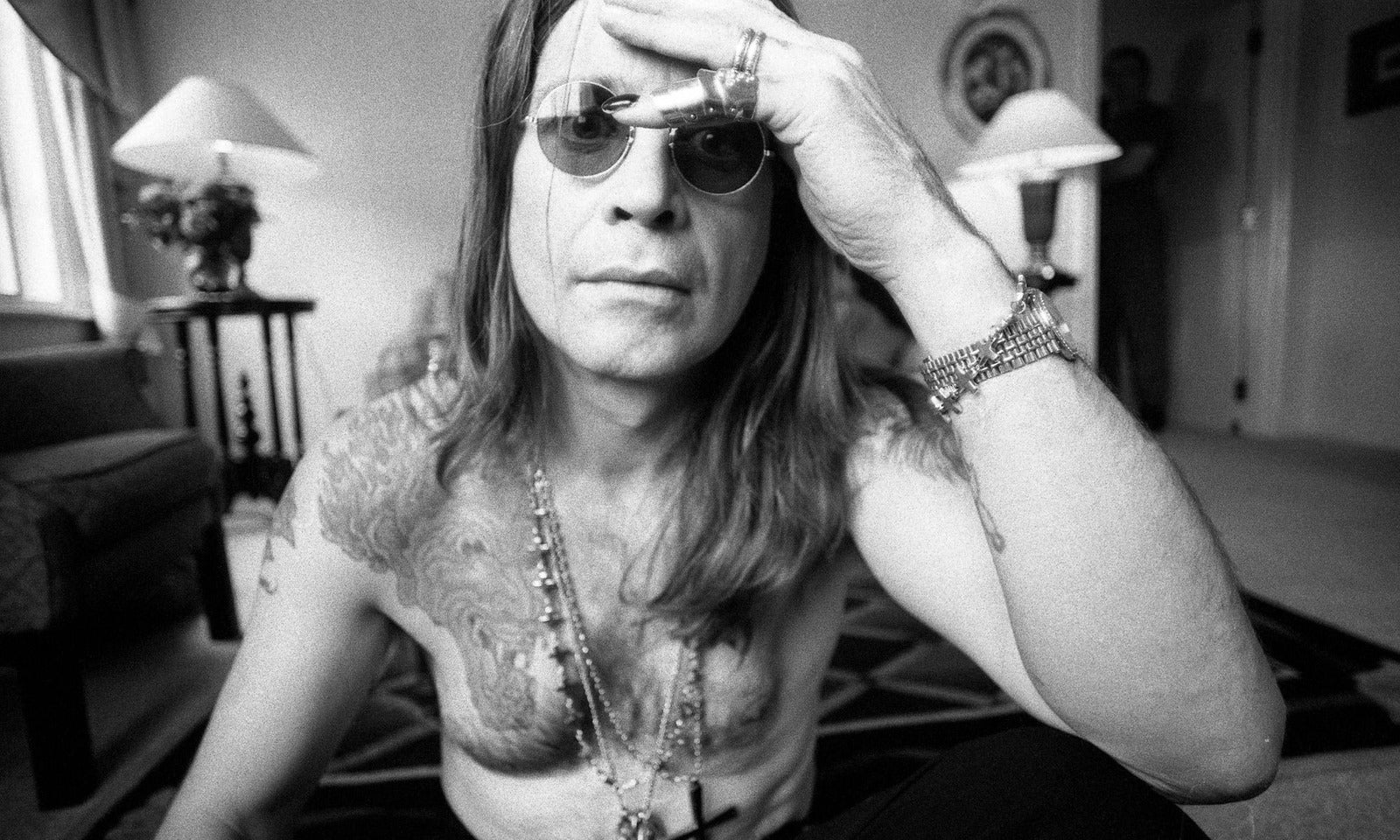 Ozzy Osbourne mit Sonnenbrille
