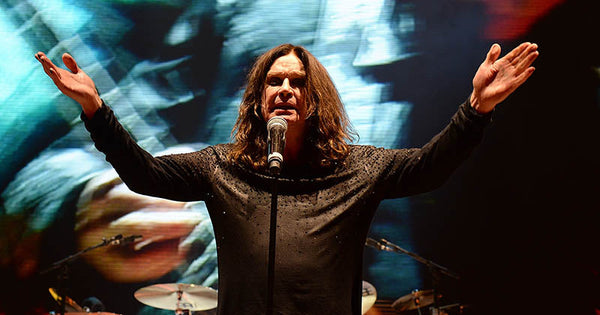 Ozzy Osbourne auf der Bühne