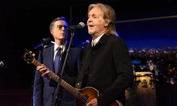 Paul McCartney und Stephen Colbert
