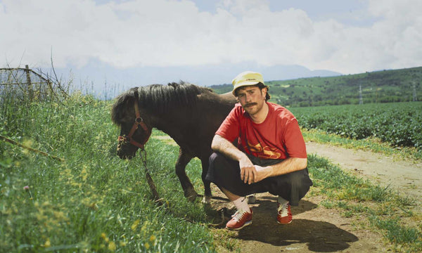 Sam Tompkins und ein Pferd