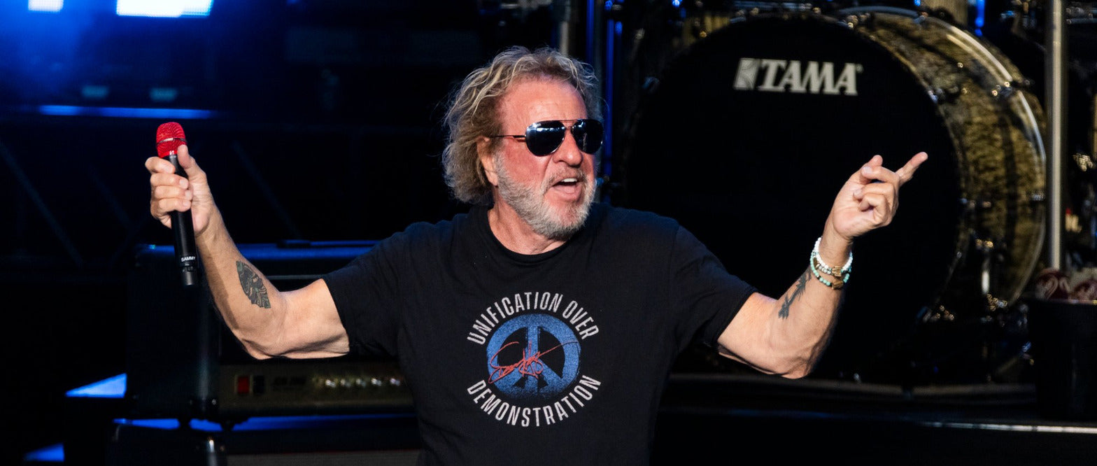 Sammy Hagar auf der Bühne