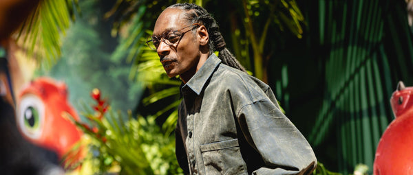 Snoop Dogg seitliches Portrait