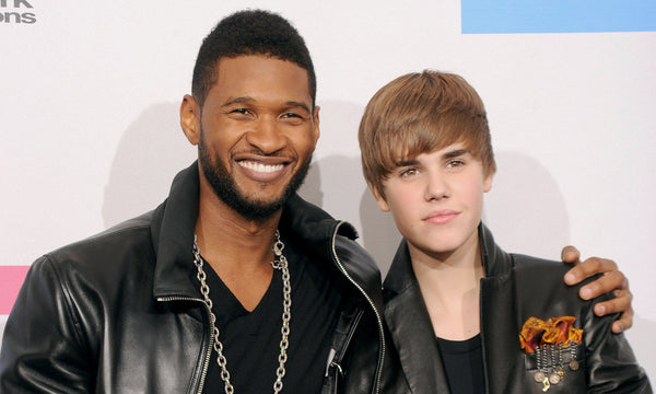 Usher und Justin Bieber