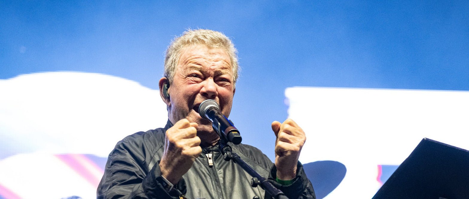 William Shatner auf der Bühne