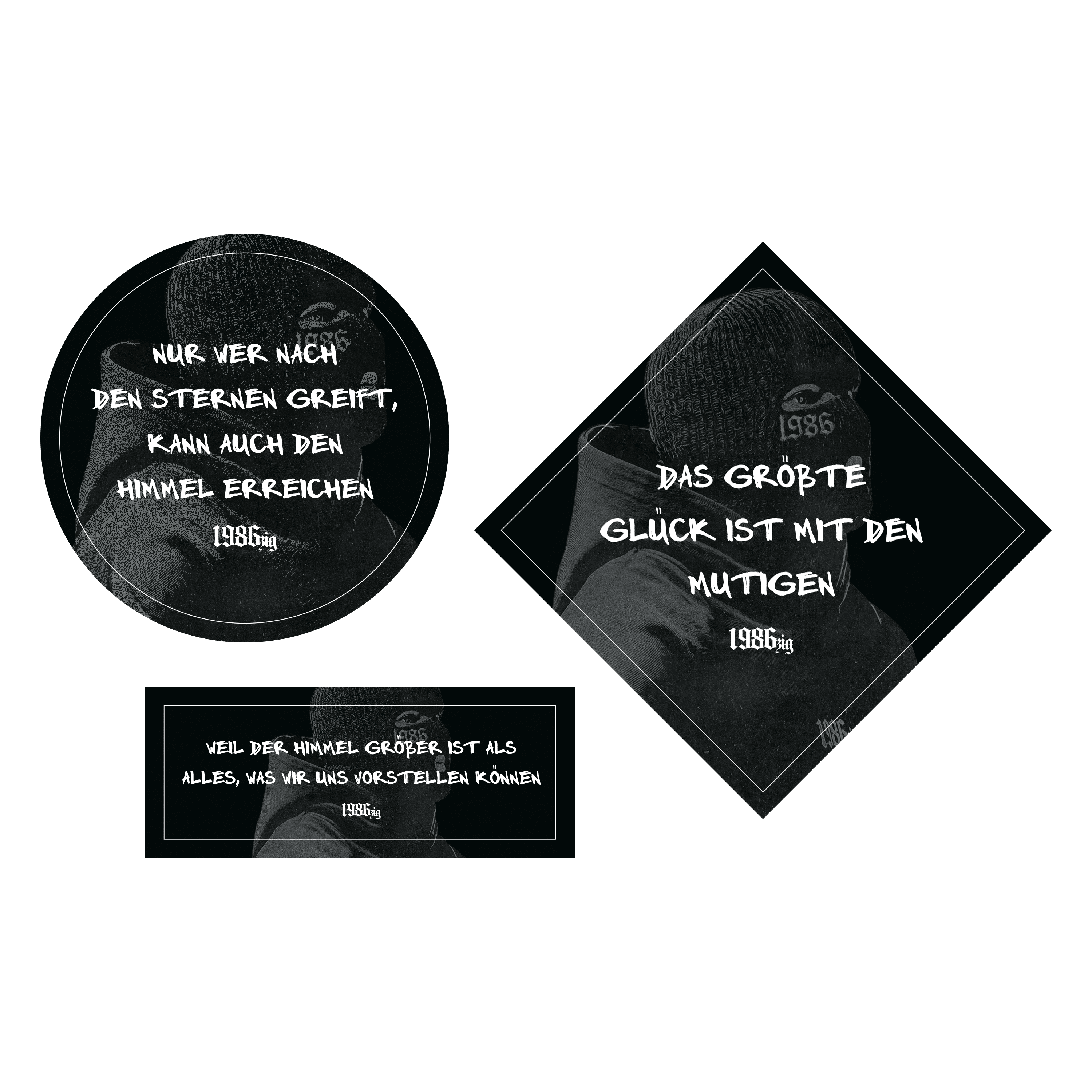 1986zig Einer von Euch Ltd. Fanbox mit schwarzer Maske 377509