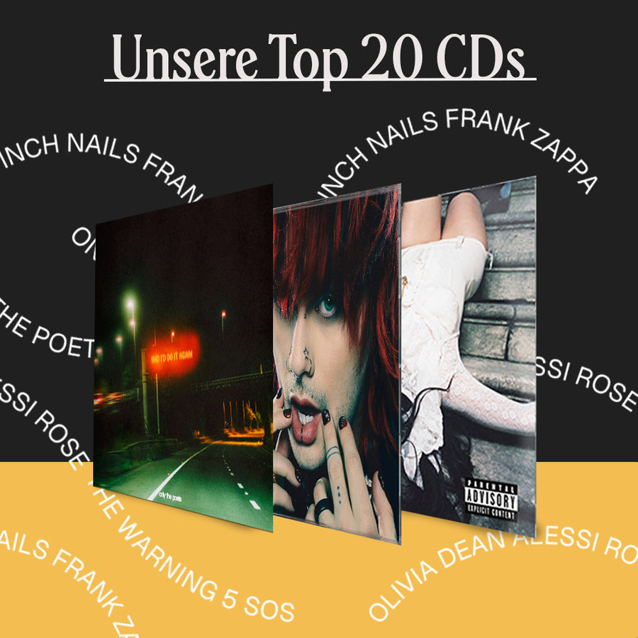 Banner für die Kollektion "Top 20 CDs" von The Circle
