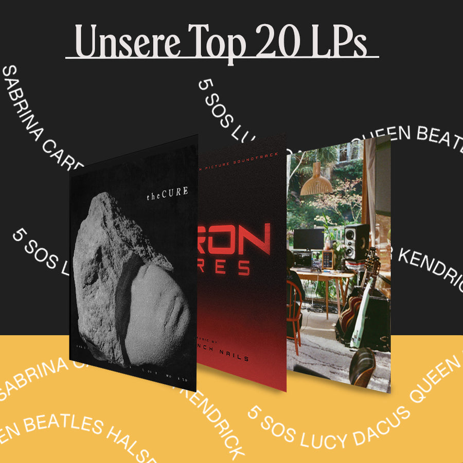 Banner für die Kollektion "Top 20 LPs" von The Circle