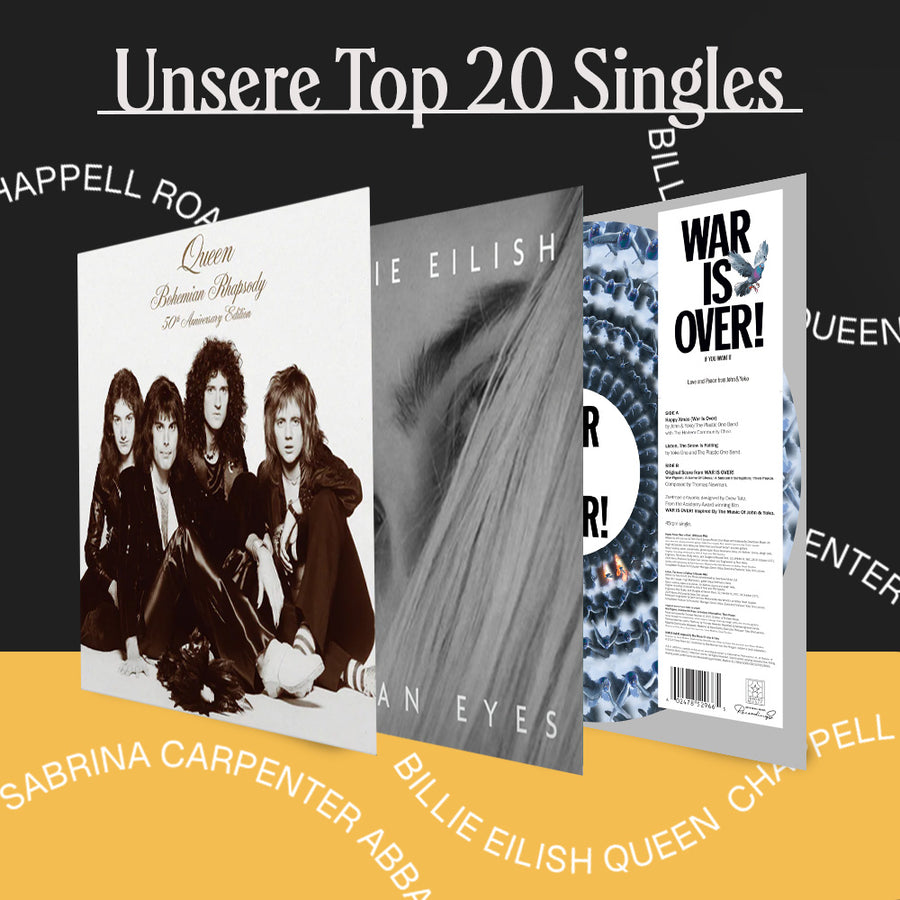 Banner für die Kollektion "Top 20 Singles" von The Circle