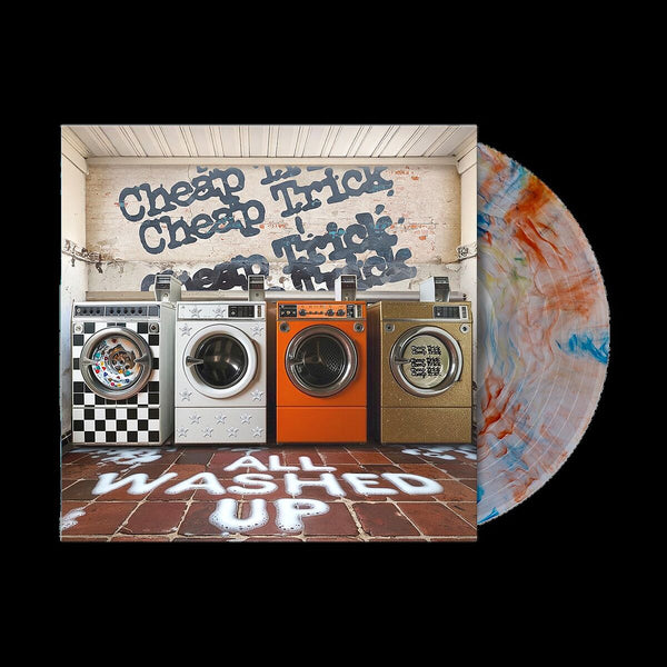 Cheap Trick - All Washed Up (Clear With Orange & Blue Marble Colour LP) (Specialist Exclusive) (Vinyl LP)