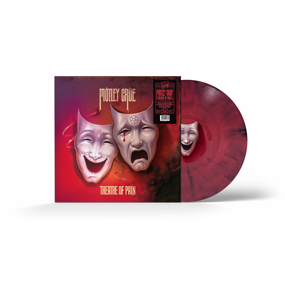 Mötley Crüe Theatre Of Pain (40th Anniversary Excl. Red Wave LP) Vinyl LP 460961