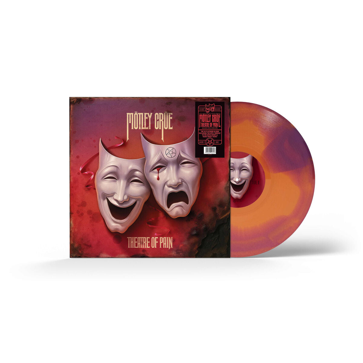 Mötley Crüe Theatre Of Pain (40th Anniversary Specialist Retail Purple Crush LP) Vinyl LP 460963