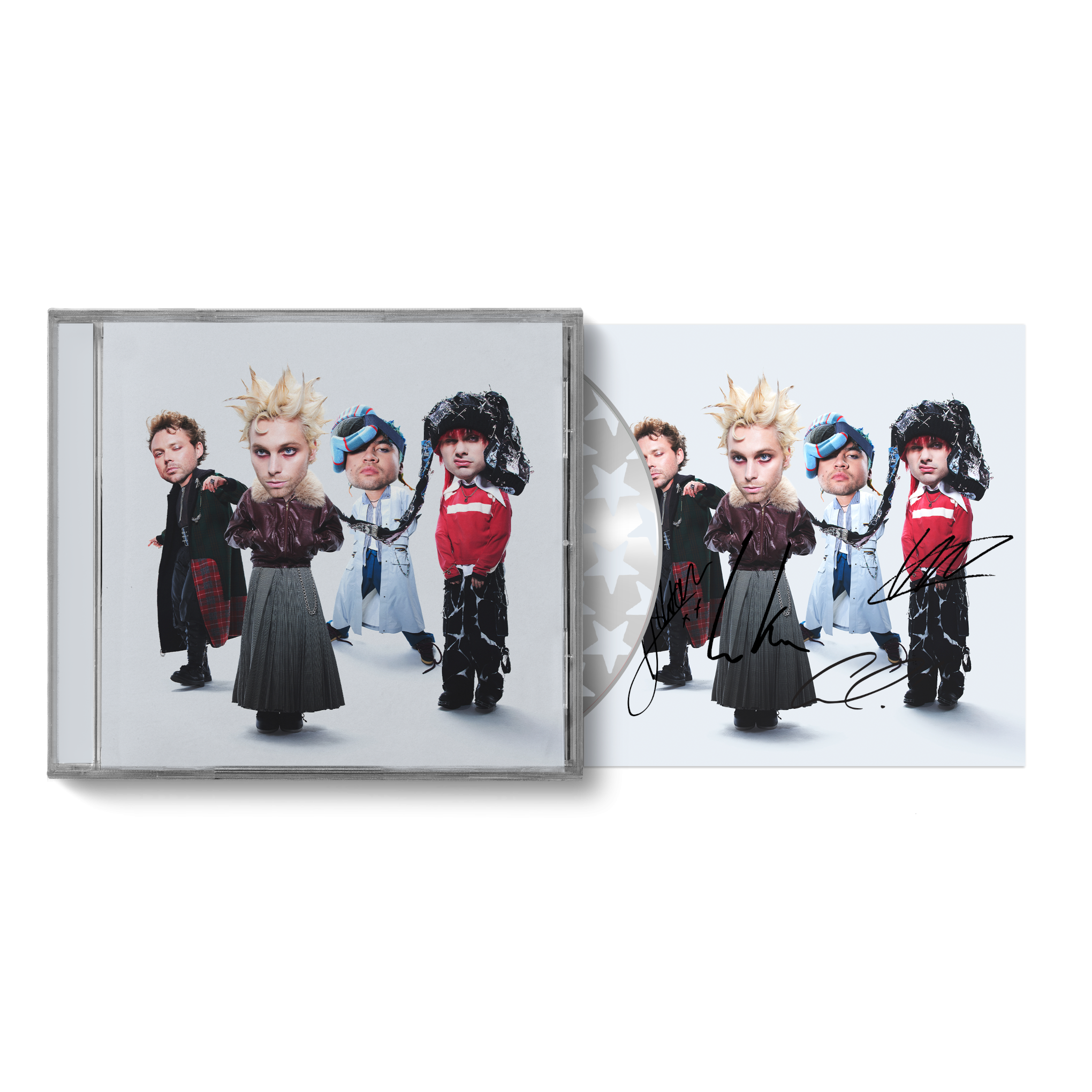 5 Seconds of Summer EVERYONE'S A STAR!  CD + CD sized Signed Art Card 427626