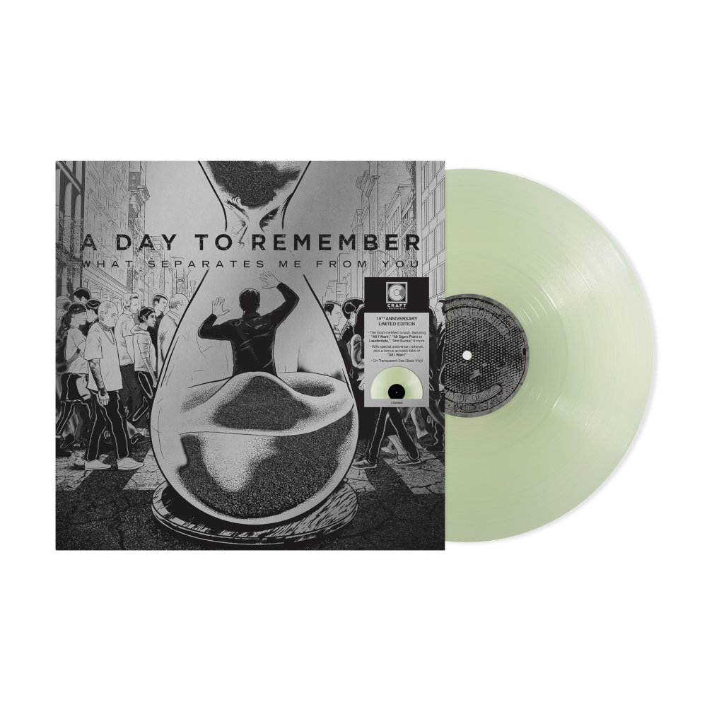 A Day To Remember What Separates Me From You (15th Anniversary Edition) Limited Coke Bottle Clear Vinyl LP 434951