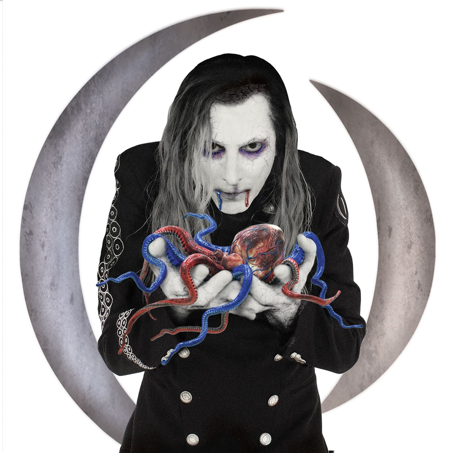 A Perfect Circle Eat The Elephant White with Red & Blue Splatter 2LP 458151