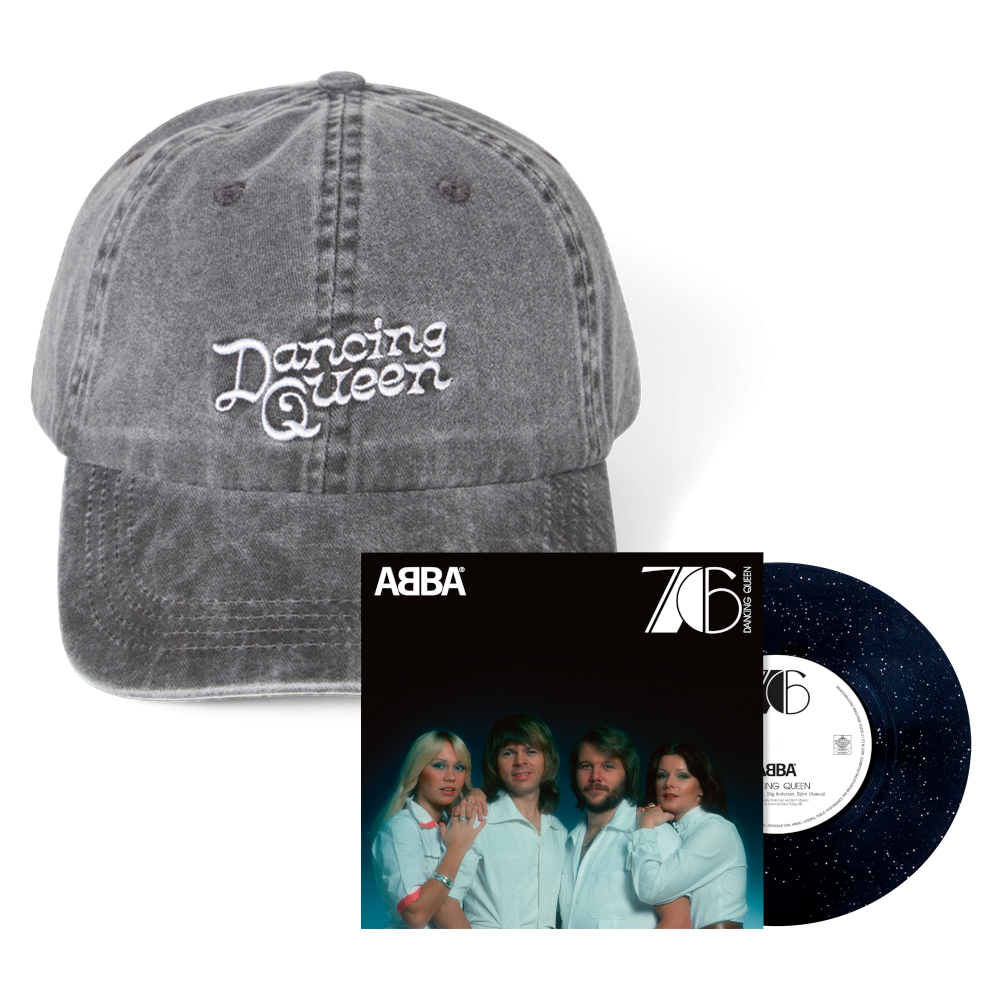 ABBA Dancing Queen Sparkling Single + Dancing Queen Vintage Black Cap Vinyl-Bundle 449800