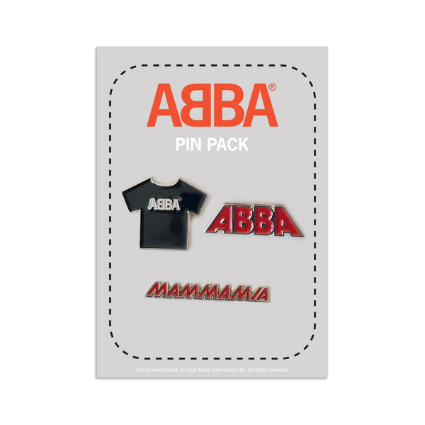 ABBA - ‘Mamma Mia’ Pin Pack (Button-Pin)