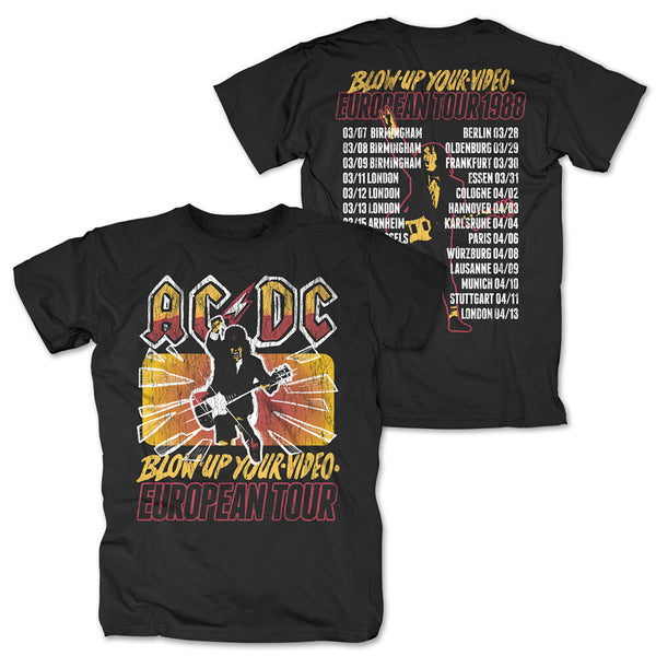 AC/DC - European Tour 1988 (T-Shirt)