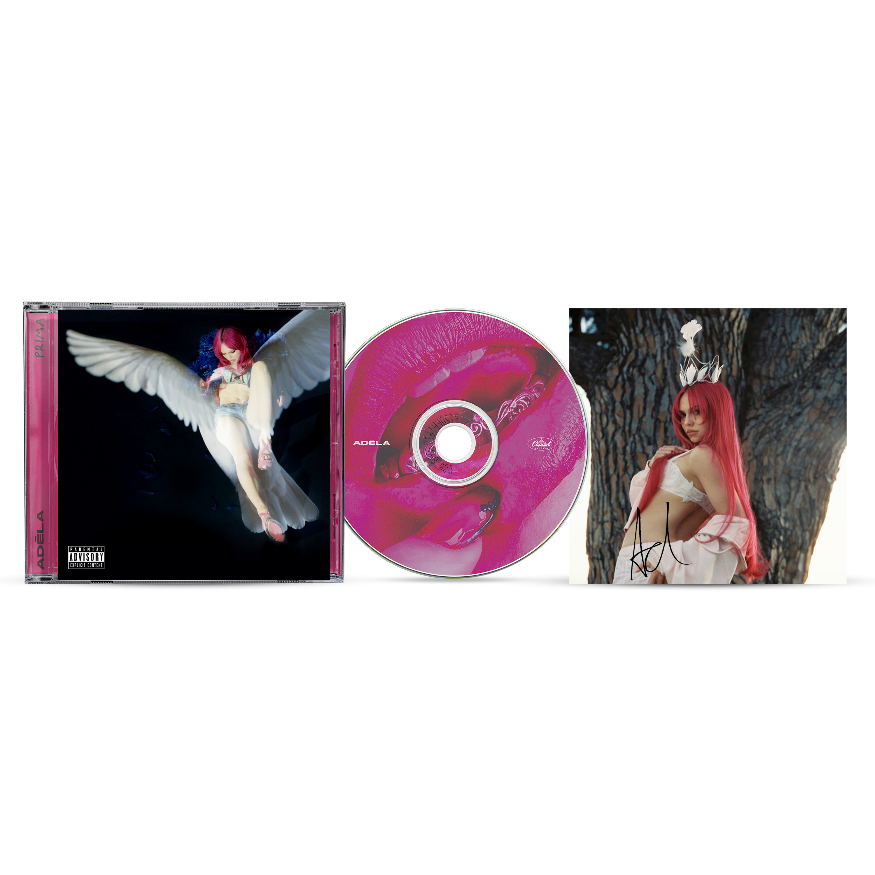 ADÉLA PRIMA Alt Cover CD + Signed Artcard 455143
