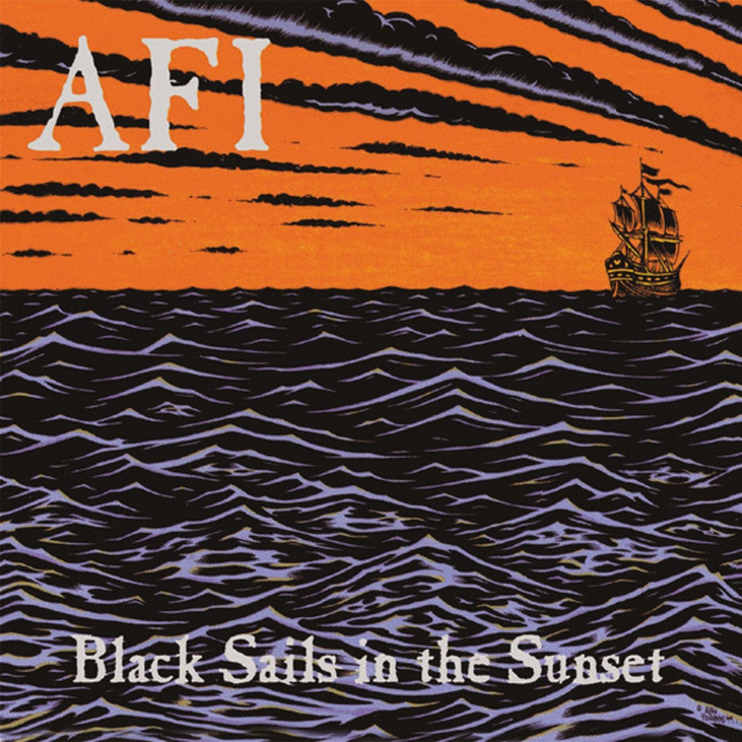 AFI Black Sails In The Sunset LP - Orange Coloured Vinyl 360931